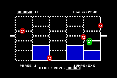 Time Runner - C64 Screen