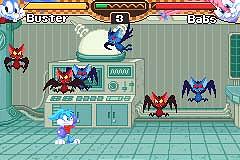 Tiny Toons - Buster's Bad Dream - GBA Screen