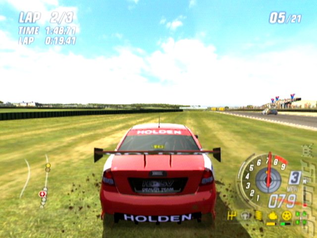 TOCA Race Driver 3 - Xbox Screen