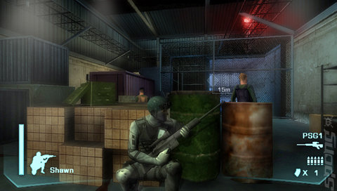 Tom Clancy's Rainbow Six: Vegas - PSP Screen