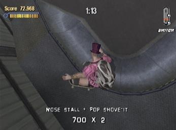 Tony Hawk's Pro Skater 3 - PS2 Screen