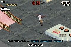 Tony Hawk's Pro Skater 3 - GBA Screen