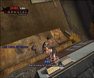 Tony Hawk's Underground - Xbox Screen