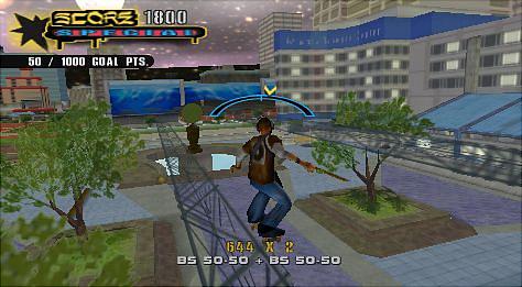 Tony Hawk's Underground 2 Remix - PSP Screen