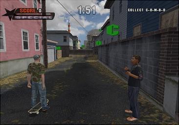 Tony Hawk's Underground - GameCube Screen