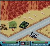 Top Gun: Firestorm - Game Boy Color Screen