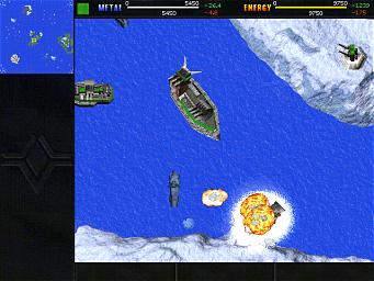 Total Annihilation - PC Screen