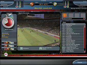 Total Club Manager 2005 - PC Screen