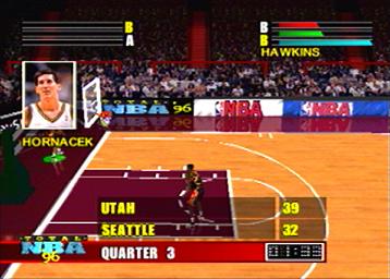 Total NBA 96 - PlayStation Screen