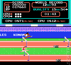 Track and Field - NES Screen