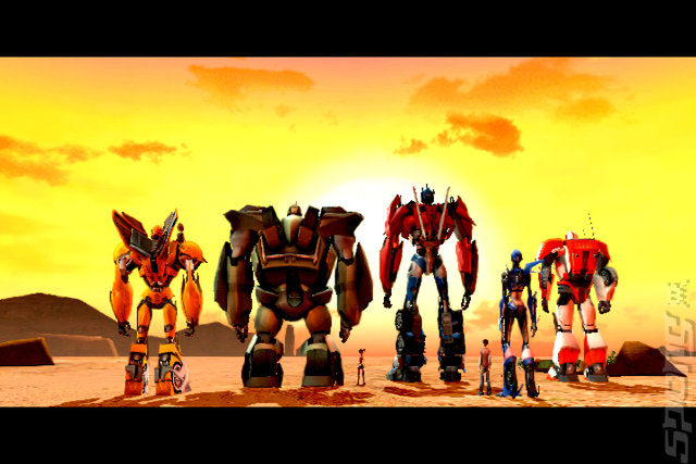 Transformers Prime - Wii U Screen