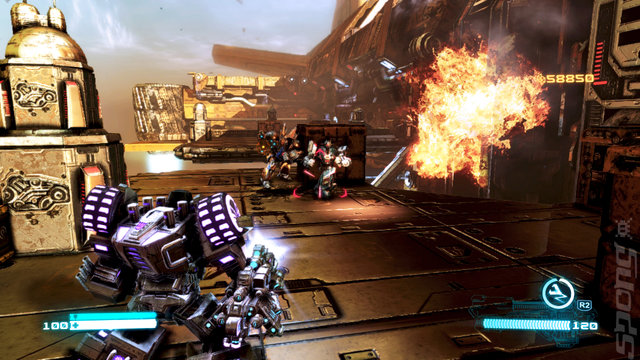 Transformers: Fall of Cybertron - Xbox 360 Screen