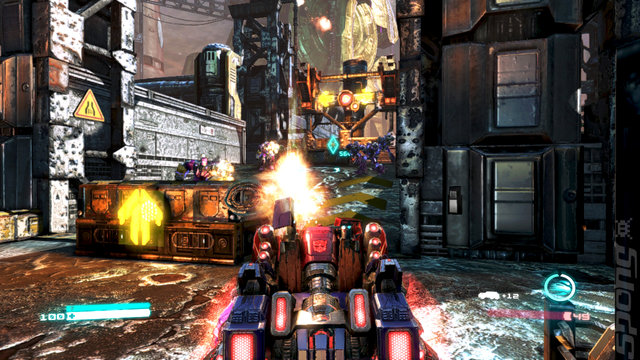 Transformers: Fall of Cybertron - Xbox 360 Screen