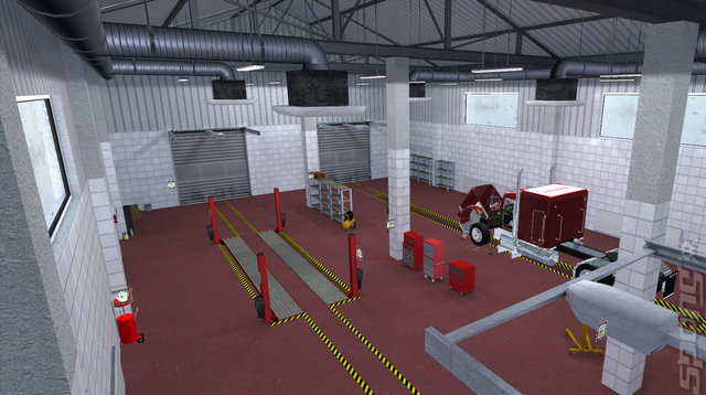 Truck Mechanic Simulator 2015 - PC Screen