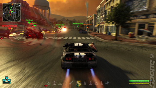 Twisted Metal - PS3 Screen