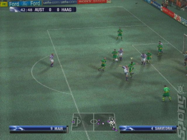 UEFA Champions League 2006-2007 - PS2 Screen