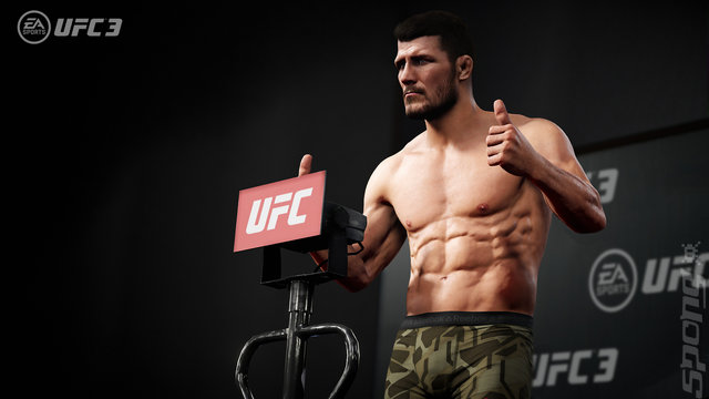 UFC 3 - PS4 Screen