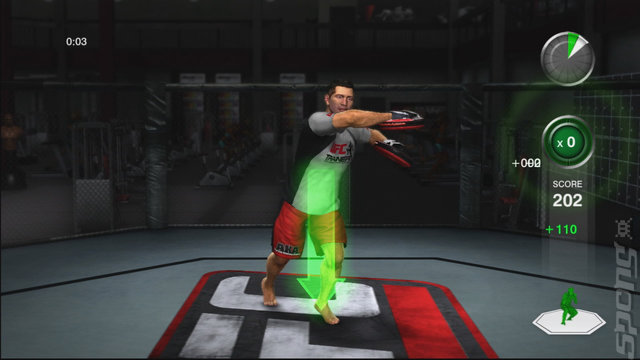 UFC Personal Trainer - Wii Screen