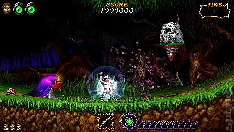 Ultimate Ghosts 'n' Goblins - PSP Screen