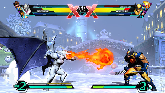 Ultimate Marvel vs. Capcom 3 - PS3 Screen