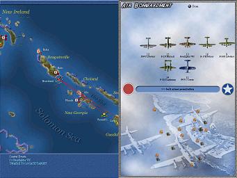 Uncommon Valour: Campaign for the South Pacific - PC Screen