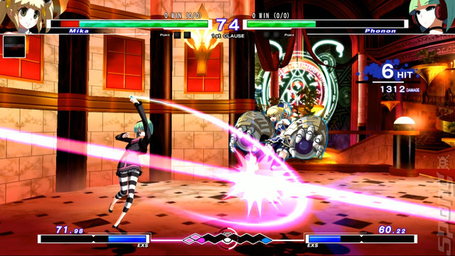 UNDER NIGHT IN-BIRTH Exe:Late[st] - PS4 Screen