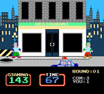 Urban Champion - NES Screen