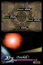 Valkyrie Profile: Covenant of the Plume - DS/DSi Screen