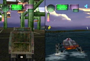 Vigilante 8: 2nd Offence - Dreamcast Screen