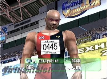 Virtua Athlete 2K - Dreamcast Screen