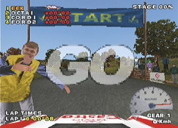 V-Rally 2 - PlayStation Screen