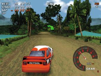 V-Rally - PC Screen