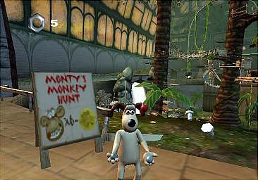 Wallace & Gromit in Project Zoo - PS2 Screen