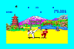 Way of the Exploding Fist, The - C64 Screen