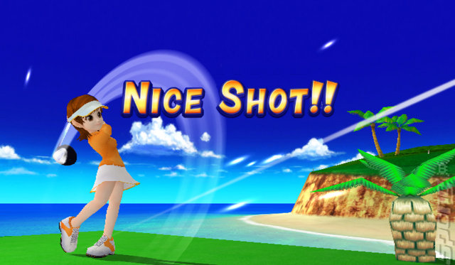 Wii Love Golf - First Swinging Screens News image