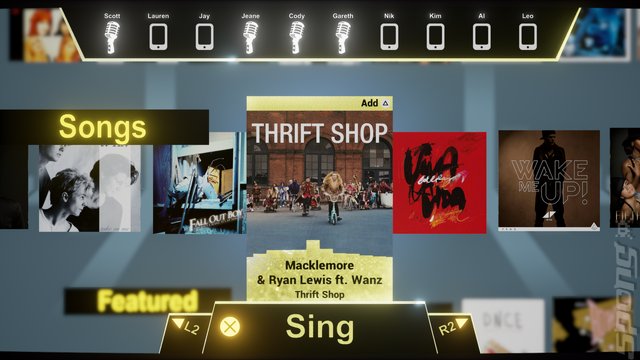 We Sing - PS4 Screen
