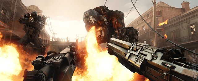 Wolfenstein II: The New Colossus - PC Screen