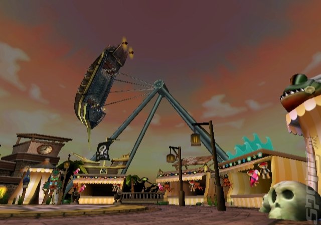 Wonderworld Amusement Park - Wii Screen