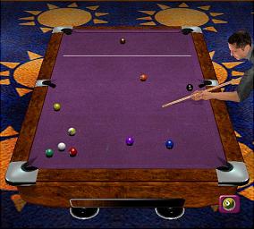 World Championship Pool 2004 - PS2 Screen