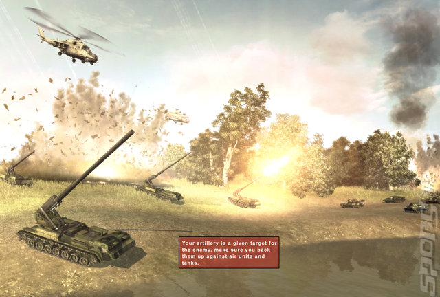 World in Conflict - PC Screen