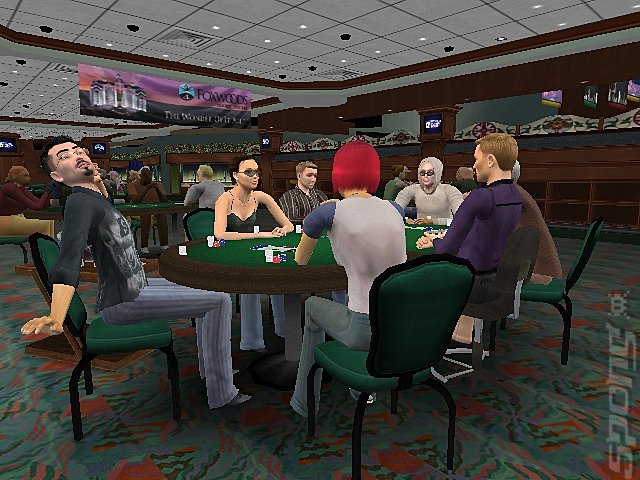 World Poker Tour - PS2 Screen