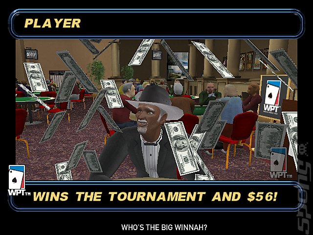 World Poker Tour - PS2 Screen