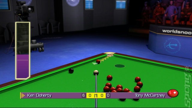 World Snooker Championship 2007 - PS3 Screen