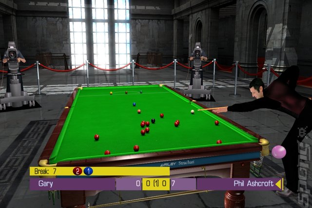 World Snooker Championship 08 - PS3 Screen