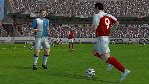 World Tour Soccer Challenge Edition - PSP Screen
