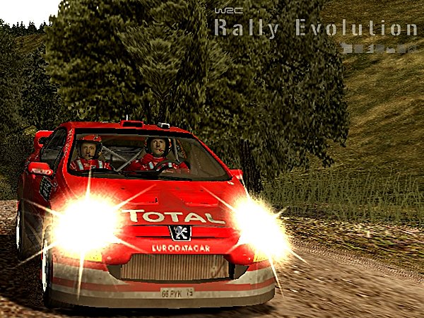 WRC: Rally Evolved - PS2 Screen