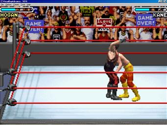 WWE: Road to Wrestlemania X8 - GBA Screen