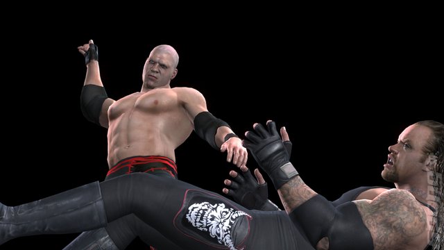 WWE Smackdown! Vs. RAW 2008 Featuring ECW - PS3 Screen