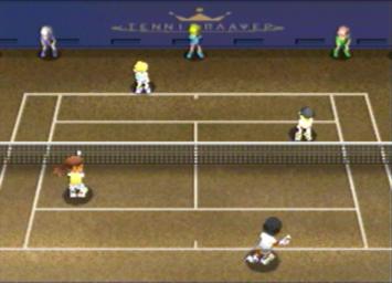 Yeh Yeh Tennis - PlayStation Screen