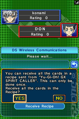 Yu-Gi-Oh! World Championship 2007 - DS/DSi Screen